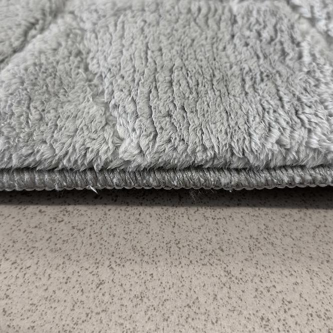 Koberec Cosy Rug 0,6/0,9 strieborná
