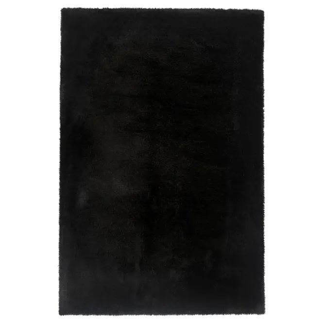 Koberec Shaggy Teddy Rug 1,9/2,7 čierna