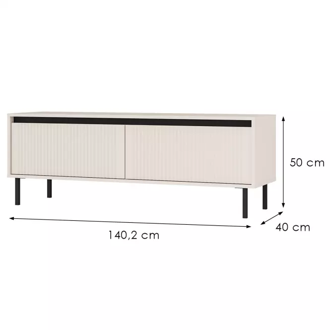 TV Stolík Osaka 302 2S pieskovo béžová
