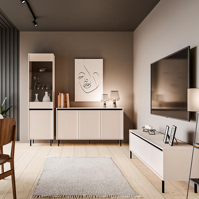 TV Stolík Osaka 312 2S pieskovo béžová