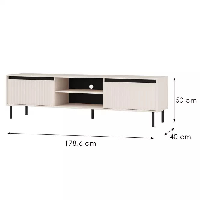 TV Stolík Osaka 312 2S pieskovo béžová