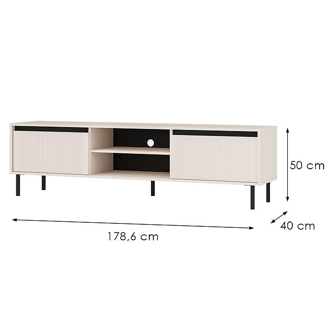 TV Stolík Osaka 312 2S pieskovo béžová