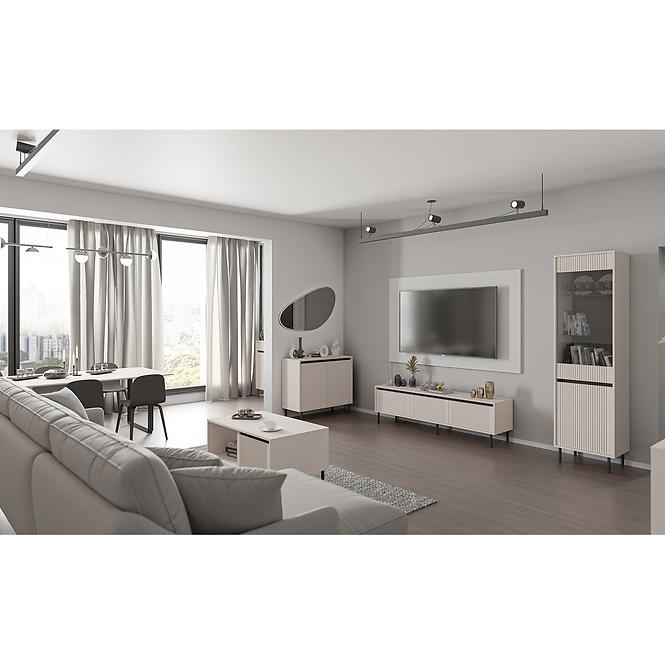 TV Stolík Osaka 303 2S pieskovo béžová