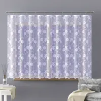 Žakárová záclona 507/B biela/180