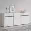Komoda Cross3d3s biely/Čierna,7