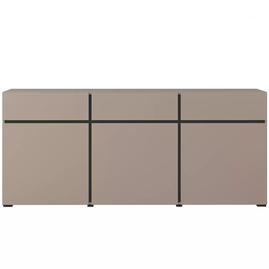 Komoda Cross3d3s Congo/Čierna