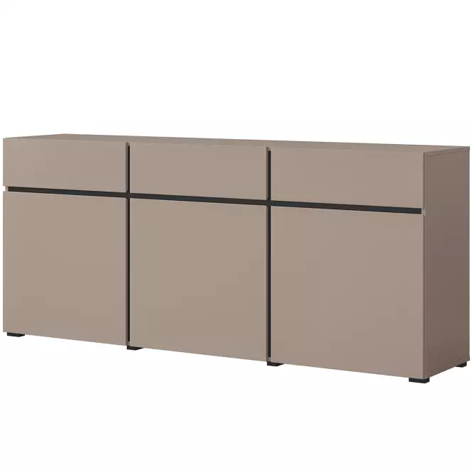 Komoda Cross3d3s Congo/Čierna,3