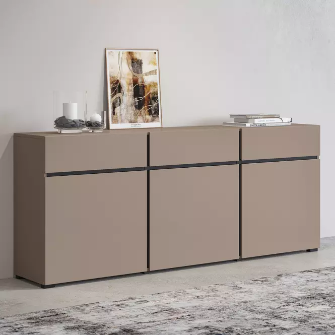 Komoda Cross3d3s Congo/Čierna,6