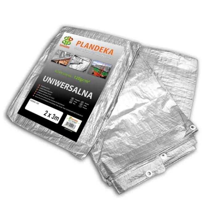 Plachta zosilnená silver 2 x 3 m, 120G