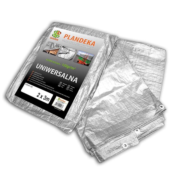 Plachta zosilnená silver 2 x 3 m, 120G