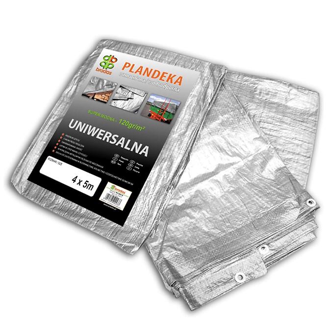 Plachta zosilnená silver 4 x 5 m, 120G