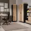 Skriňa 1d  Sierro dub Artisan/Čierna,8