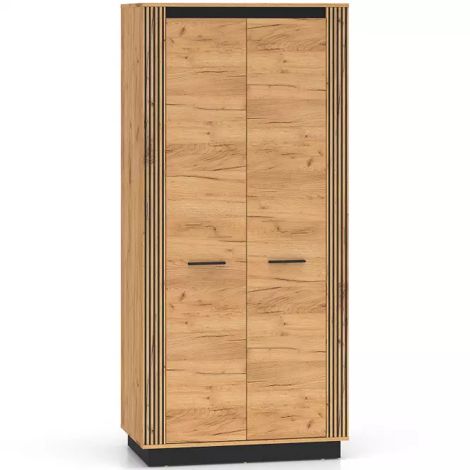 Skriňa Urso 03 dub Craft Zlatý/Čierna