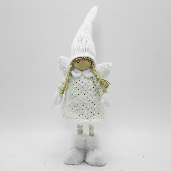 Anjel biely 15x10x45 cm