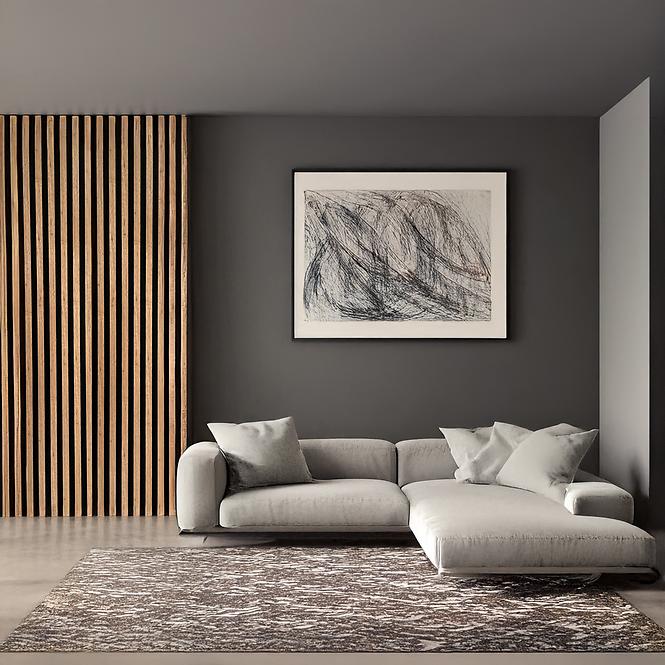 Akustické panely lamelové 3D na plsti Dub 30x265 cm