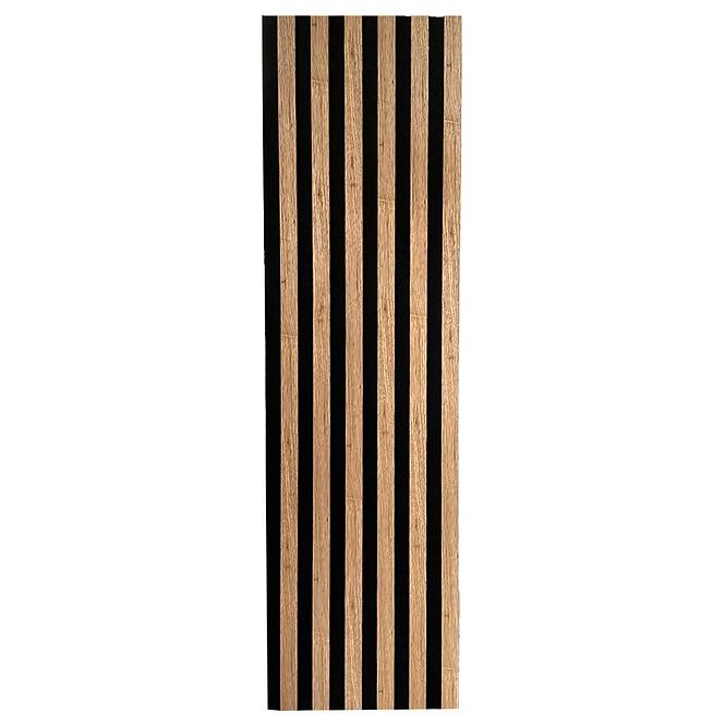 Akustické panely lamelove 3d na plsti Dub 30x265cm