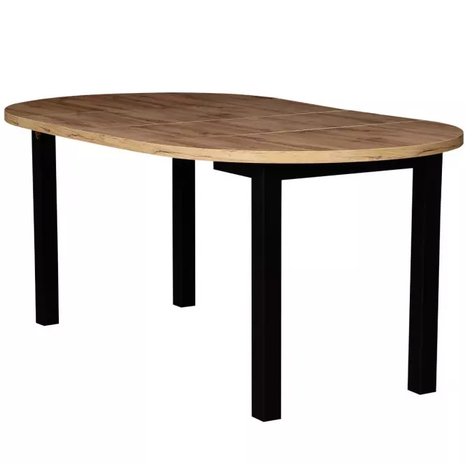 Stôl St-55 100+2x40 Wotan/Čierna