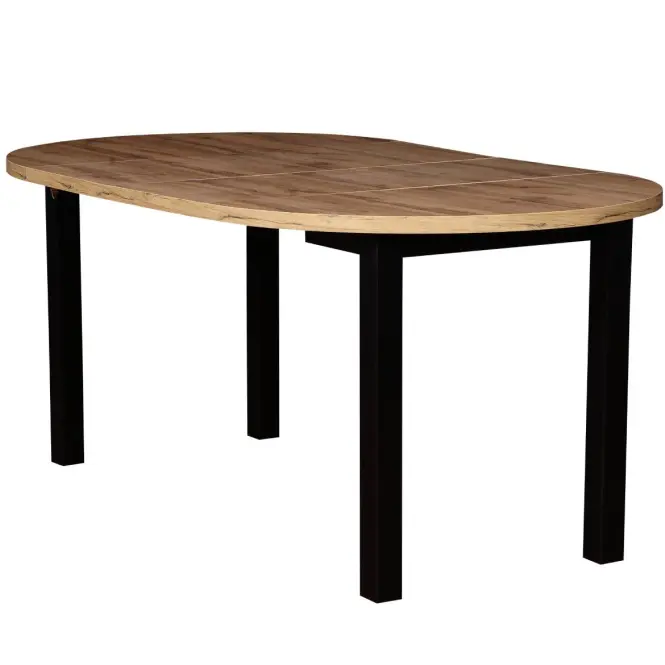 Stôl St-55 100+2x40 Wotan/Čierna,2