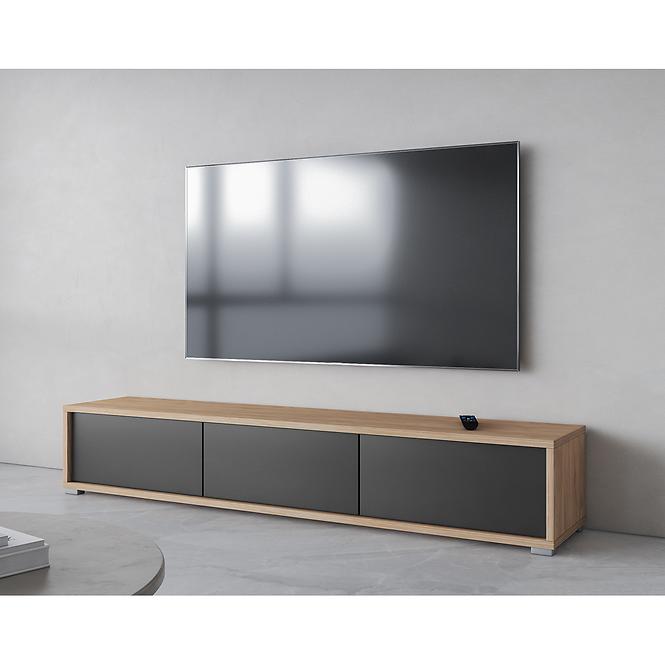 TV stolík Frida  3k  38 Dub Olejovaný/Antracit