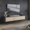 TV stolík Frida  2k2s 39 Antracit/Dub Olejovaný,7