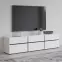 TV stolík Cross  3k3s Biela/Čierna 41,6