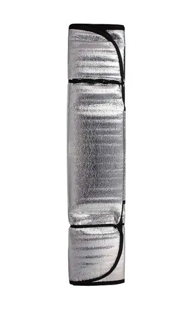 Strieborná ochrana na čelné sklo auta, 200 cm x 70 cm