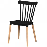 Stolička W-170 Čierna