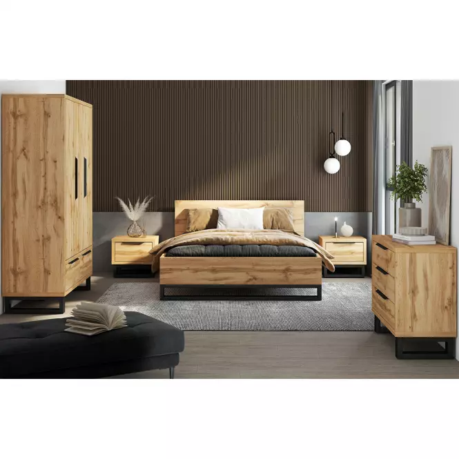 Posteľ 160/200 Halle S 31 Dub Wotan