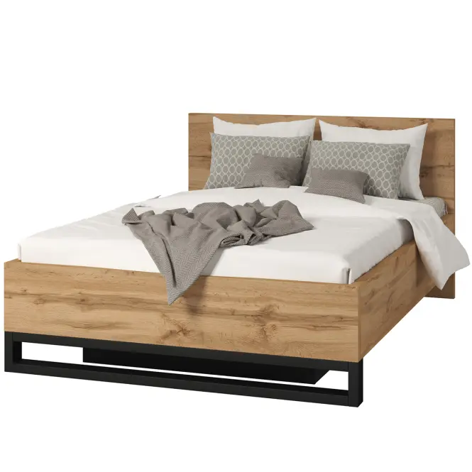 Posteľ 140/200 Halle S 50  Dub Wotan