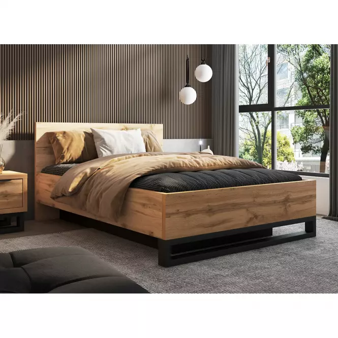 Posteľ 140/200 Halle S 50  Dub Wotan