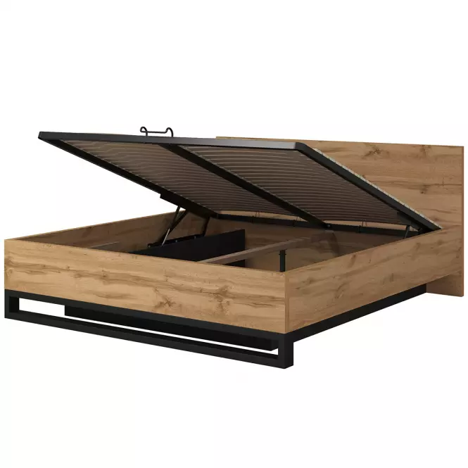 Posteľ 180/200 Halle S 52  Dub Wotan