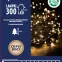 Vianočné svetielka 610/21/LED ww300l zew. Tran +program,3