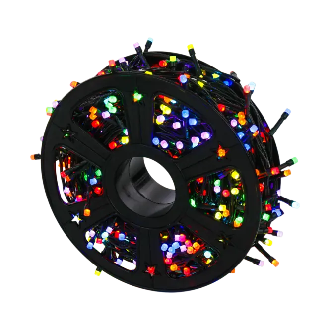 Vianočné svetielka 616/21/LED multi400l zew. Tran +program