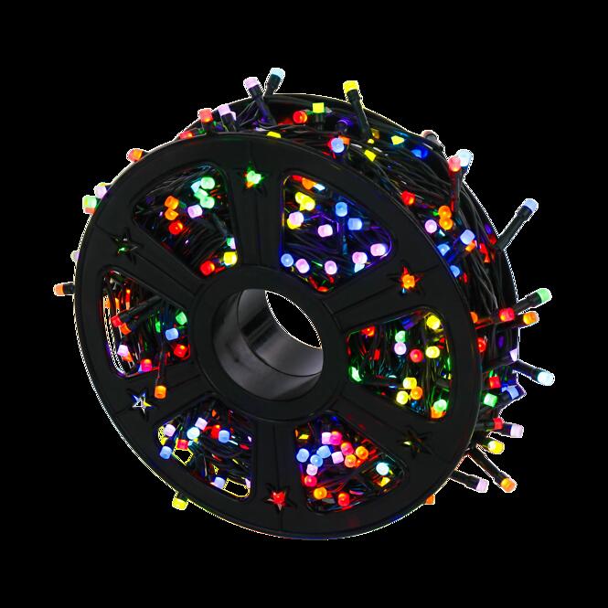 Vianočné svetielka 616/21/LED multi400l zew. Tran +program