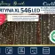 Svetelná clona 107/20/LED xl 546l zew. Tran+gniaz+ program,5