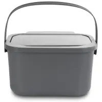 Nádoba na  odpady  sivá 35% – 4,5l 15110893