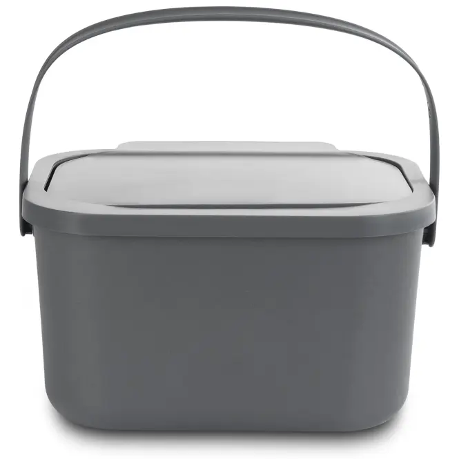Nádoba na  odpady  sivá 35% – 4,5l 15110893