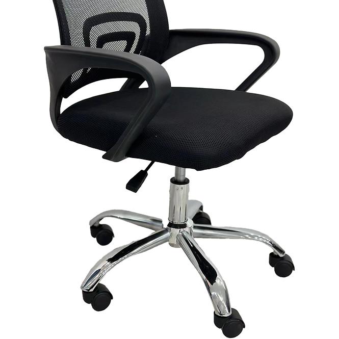 Kancelárske kreslo 9075 Kitty čierna,5