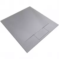 Vanička štvorcová Bazalt Grey 90x90x2,5 Rea K4105 