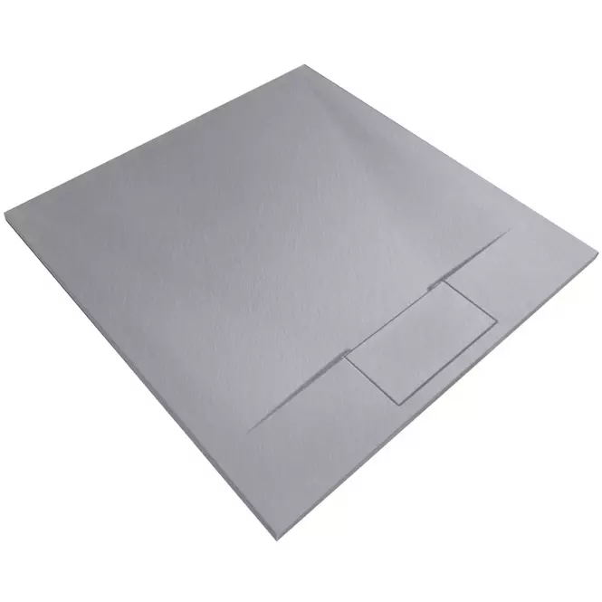 Vanička štvorcová Bazalt Grey 90x90x2,5 Rea K4105 