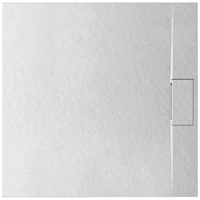 Vanička štvorcová Bazalt Grey 90x90x2,5 Rea K4105 