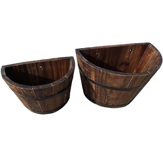 Drevený kvetináč 32x17,5x21 cm,3