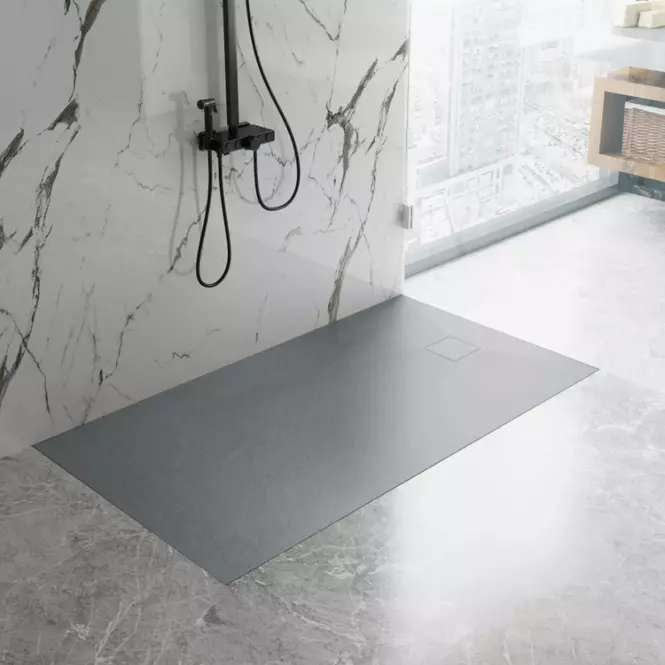 Vanička štvorcová Magnum Grey 90x90x2,5 Rea K4106,5
