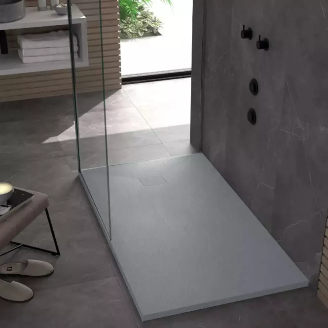 Vanička štvorcová Magnum Grey 90x90x2,5 Rea K4106
