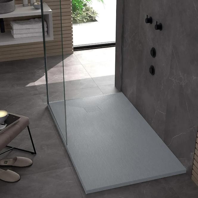 Vanička štvorcová Magnum Grey 90x90x2,5 Rea K4106
