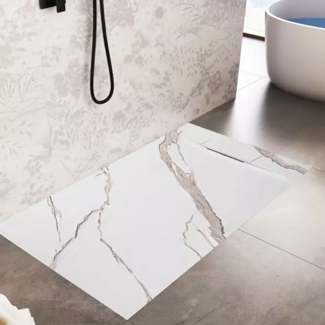 Vanička štvorcová Bazalt 90x90x2,5 Rea K7002