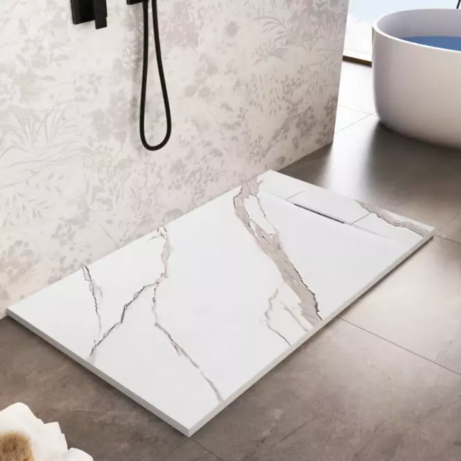 Vanička štvorcová Bazalt 90x90x2,5 Rea K7002