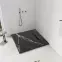 Vanička štvorcová Magnum Carrara Black 90x90x2,5 Rea K7003,5