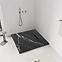 Vanička štvorcová Magnum Carrara Black 90x90x2,5 Rea K7003,5