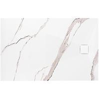 Vanička obdĺžniková Magnum Carrara White 80x100x2,5 Rea K7004